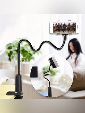 Target Black Flexible Clip-On Phone Holder